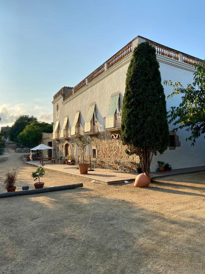 Hotel Ecoturisme Mas Ribas Palamós Exterior foto